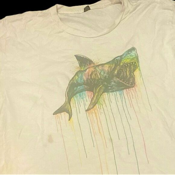 Shark T-shirt and Asos Jeans 2pc Grunge Bundle - Picture 2 of 7